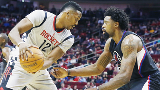 Dwight Howard Blocks The Daylights Out Of Austin Rivers Then Jams It On The Other End